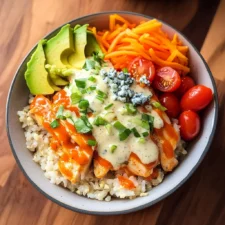 Easy Buffalo Chicken Bowl