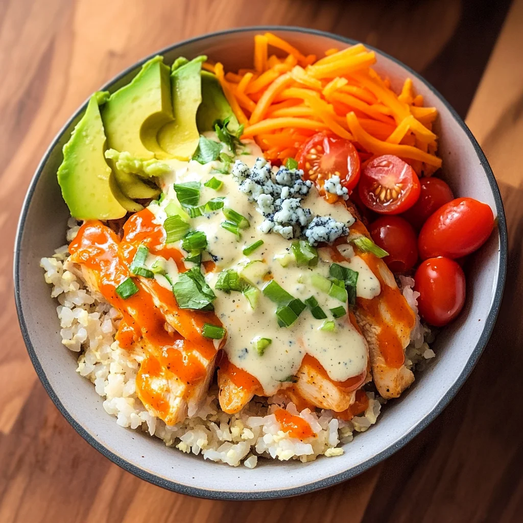 Easy Buffalo Chicken Bowl Recipe