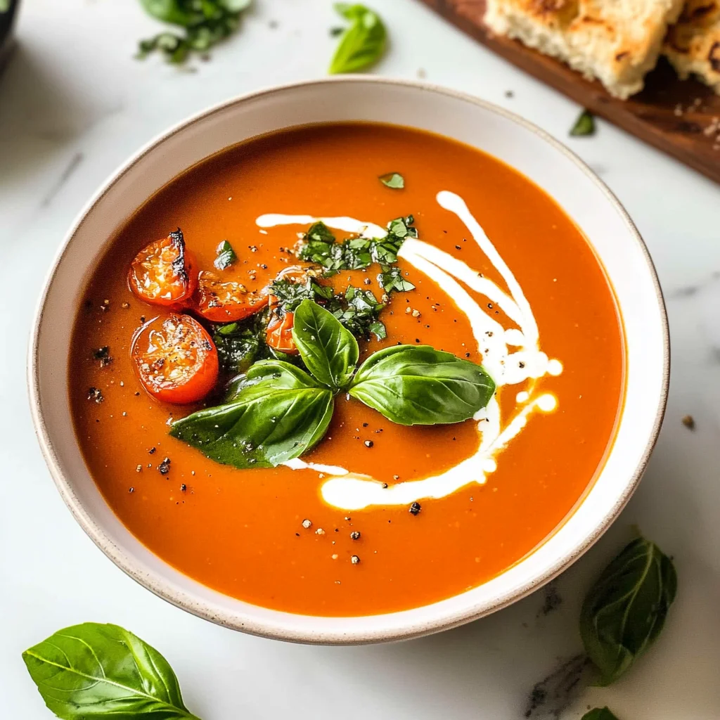 Easy Roasted Tomato Soup