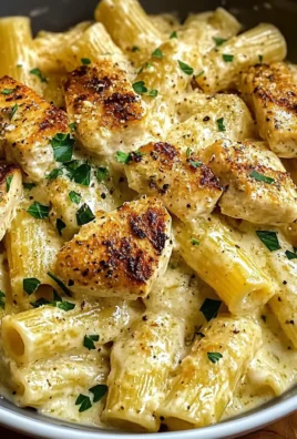 Garlic Parmesan Chicken Rigatoni - Easy Weeknight Dinner