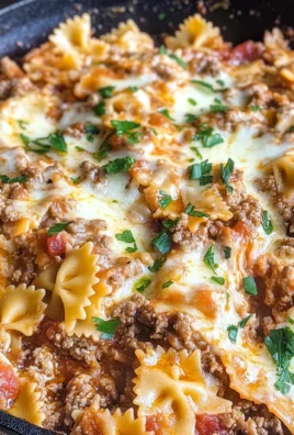 Healthy One Pot Skillet Lasagan