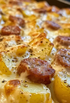 Irresistibly Cheesy Ranch Potatoes and Smoked Sausage Delight