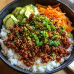 Korean Ground Beef Bowl (25-Minutes)