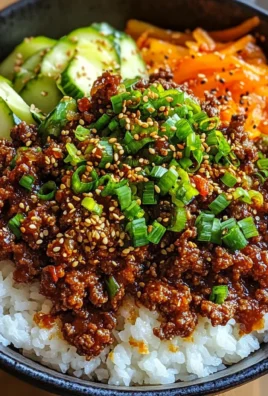 Korean Ground Beef Bowl (25-Minutes)