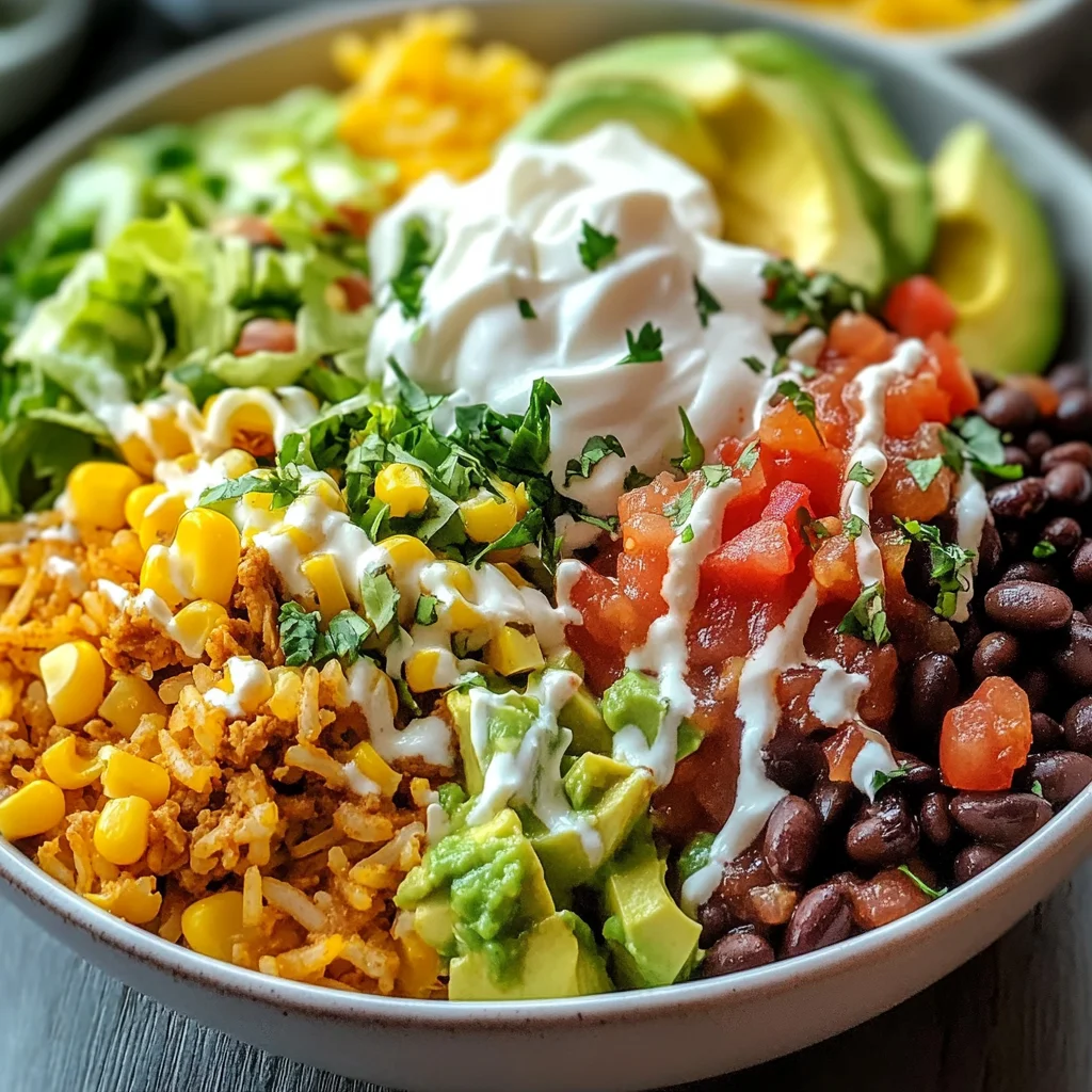 Loaded Burrito Bowls