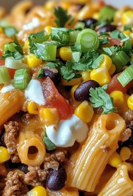 Loaded Taco Pasta Bake