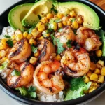 Mexican Street Corn Shrimp Bowls