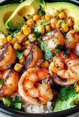 Mexican Street Corn Shrimp Bowls