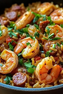 One Pot Shrimp and Sausage Jambalaya
