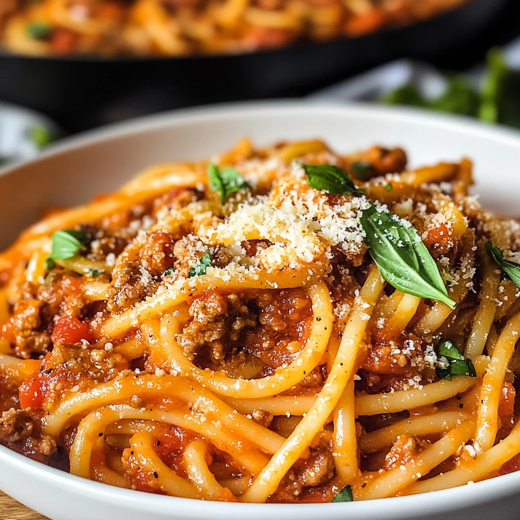 One Pot Spaghetti