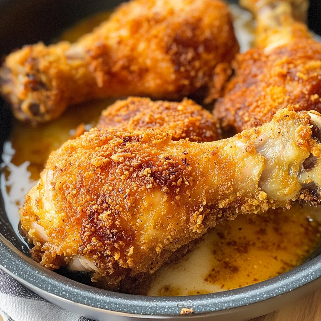Oven Fried Chicken (Crispy And Juicy)