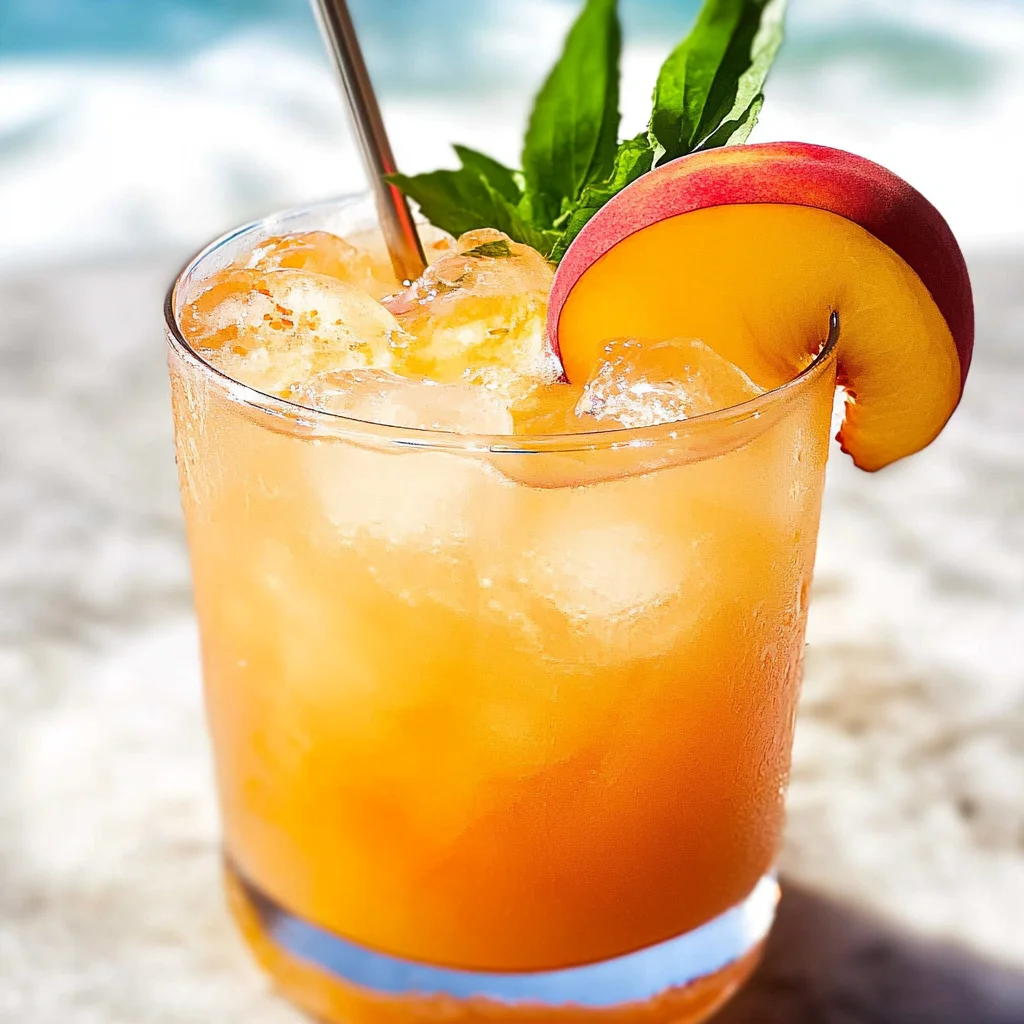 Peach On The Beach