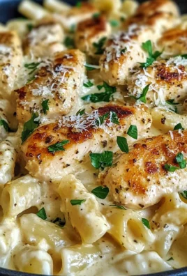 Savory Creamy Chicken Garlic Parmesan Pasta in 30 Minutes