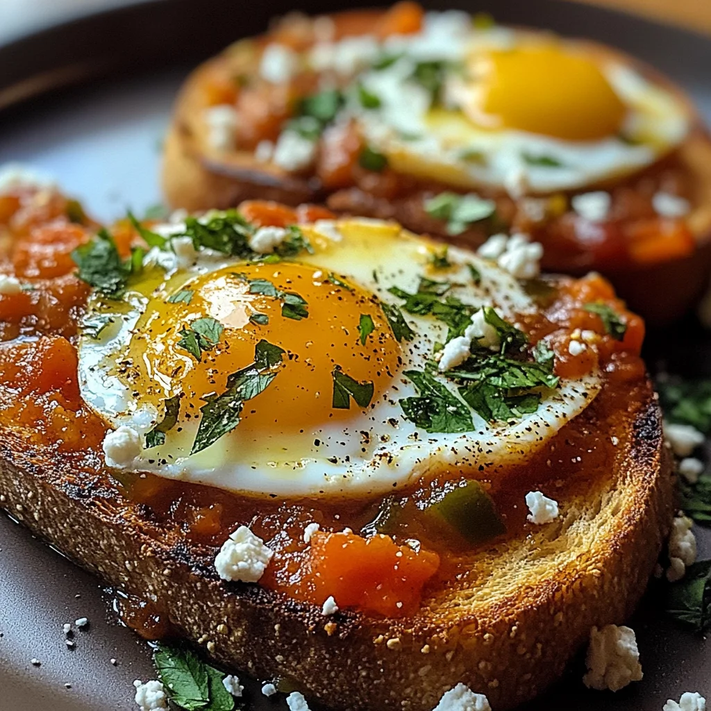 Shakshouka Toast