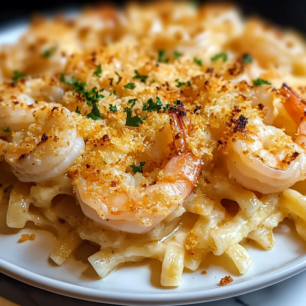 Shrimp Scampi Pasta Bake - An Organized Chaos