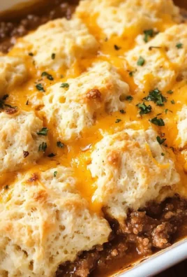 Sloppy Joe Cheddar Bay Biscuit Casserole