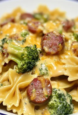 Smoked Sausage Cheddar Pasta