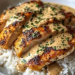 Smothered Chicken and Rice