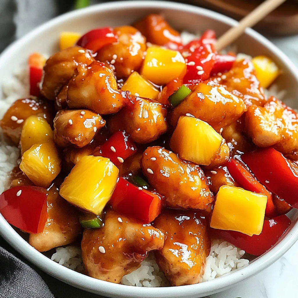 Sweet And Sour Chicken Recipe