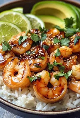 Teriyaki Shrimp Rice Bows