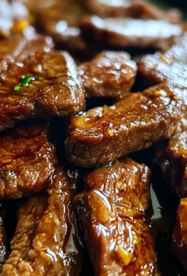 Air Fryer Honey Glazed Steak Strips