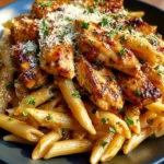 Bold Smoky BBQ Garlic Butter Chicken Pasta