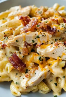 Chicken Bacon Ranch Pasta