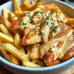 Creamy Chicken & Fries Bowl The Ultimate Comfort Combo