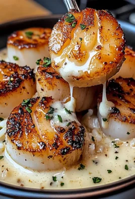 Creamy Garlic Butter Scallop Bowl