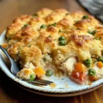 Easy Chicken Cobbler Dinner Casserole