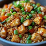 Easy Teriyaki Chicken Fried Rice