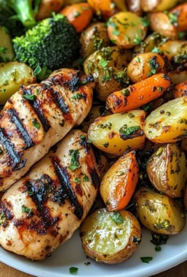 Epic Herb-Grilled Chicken with Roasted Veggie Medley
