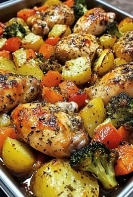 Herb Roasted Chicken with Veggies & Potatoes
