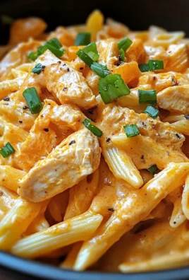 One-Pot Buffalo Ranch Chicken Penne