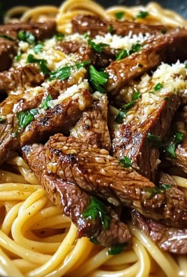 One-Pot Honey Garlic Parmesan Steak Pasta