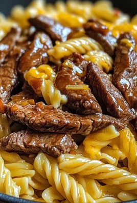 One-Pot Smoky Honey BBQ Steak Pasta