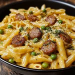 One-Pot Zesty Honey Mustard Sausage Pasta