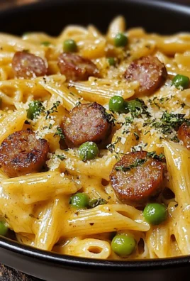 One-Pot Zesty Honey Mustard Sausage Pasta