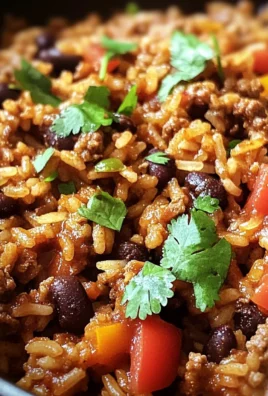 One-Skillet Smoky Honey Chili Beef Rice