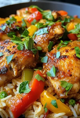 One Pot Cajun Garlic Butter Chicken Rice