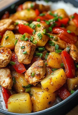 Spicy Chicken with Bell Peppers, Potatoes & Rice