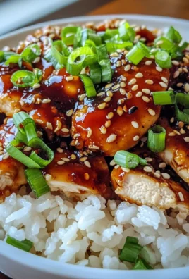 Sticky Sweet BBQ Chicken Rice