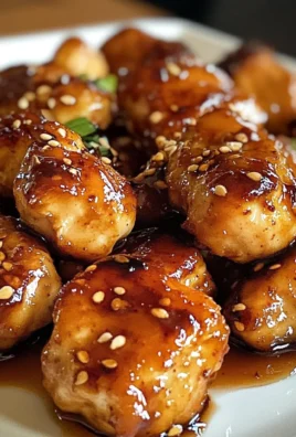 Sweet & Smoky Honey Garlic Chicken Bites