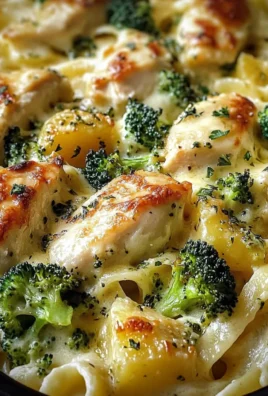 Ultimate Creamy Chicken Pasta Bake with Broccoli & Potatoes