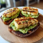 Ultimate Grilled Halloumi & Avocado Toast
