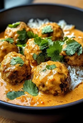 Spicy Coconut Curry Meatballs with Jasmine Rice